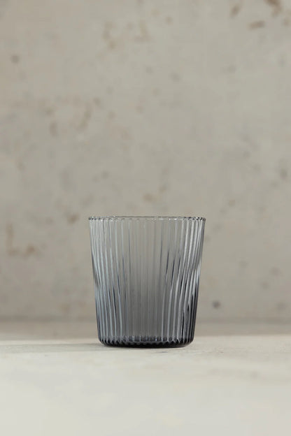 Paveau - Ribbed glasses Twilight - set van 2