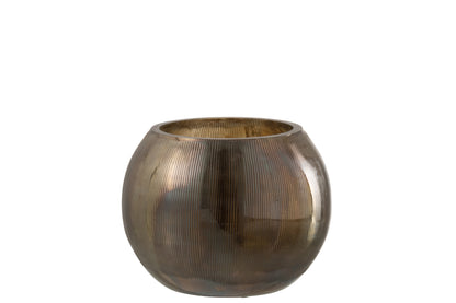 Kaarsenhouder met lijnen