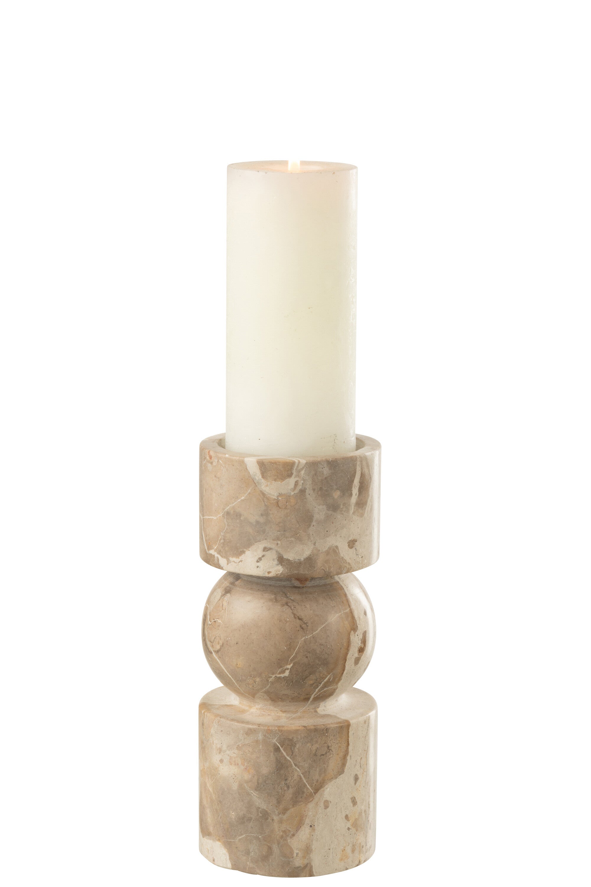 Marmeren kaarshouder - small