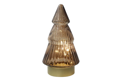 Kerstboom LED-verlichting bruin