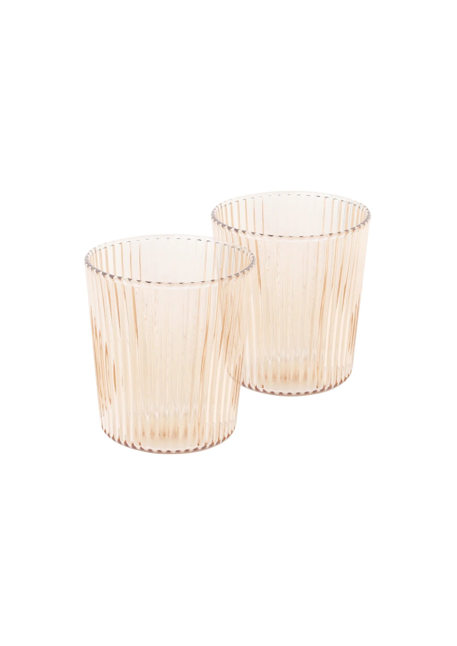 Paveau - Ribbed glasses Bells - set van 2