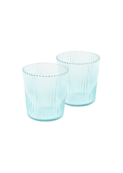 Paveau - Ribbed glasses Lucky - set van 2